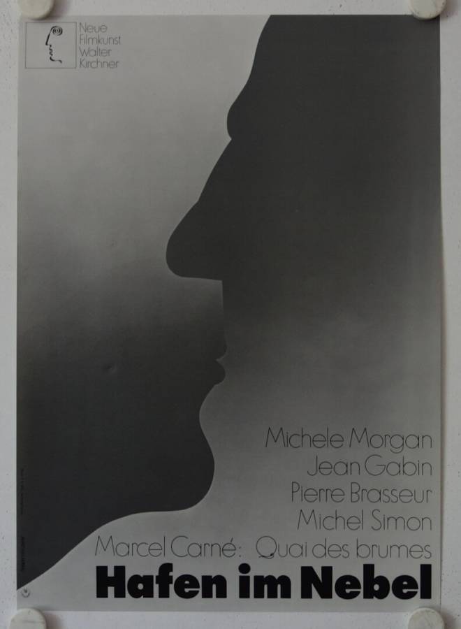 Quai des Brumes re-release german movie poster